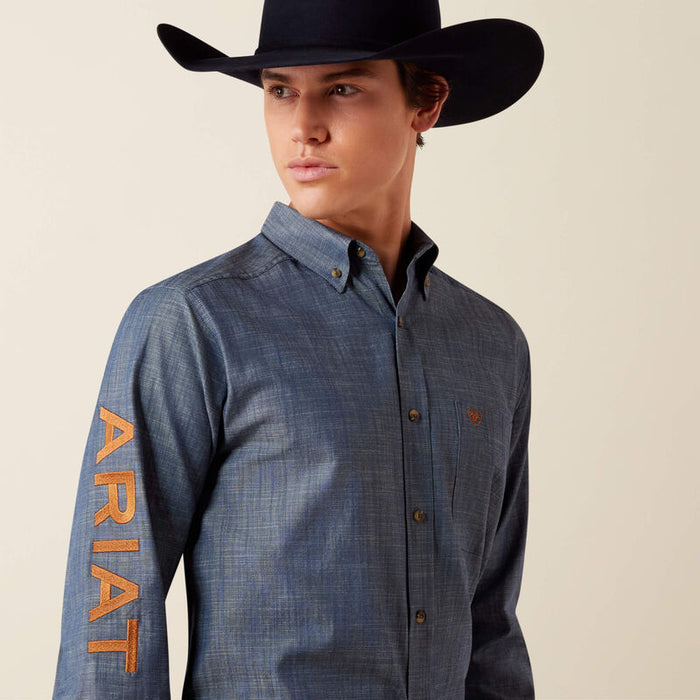 Ariat Team Logo Twill Fitted Shirt