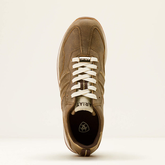 Ariat Women's Ranch Runner Shoe in Brown Bomber