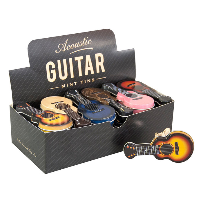Assorted Mints Tin Acoustic Guitar - 24ct
