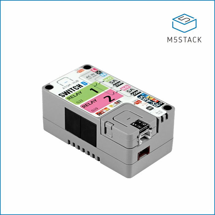 ATOM HUB SwitchD 2-Relay Kit - m5stack-store