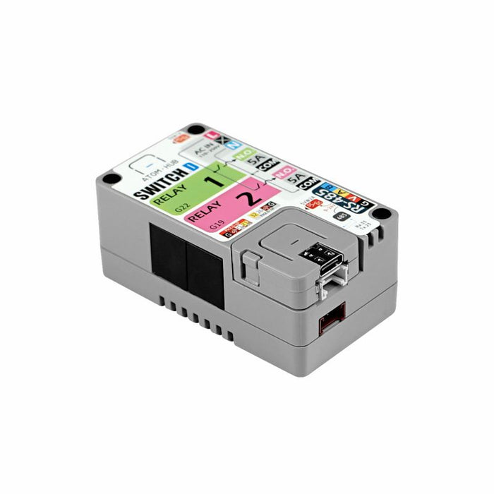 ATOM HUB SwitchD 2-Relay Kit - m5stack-store
