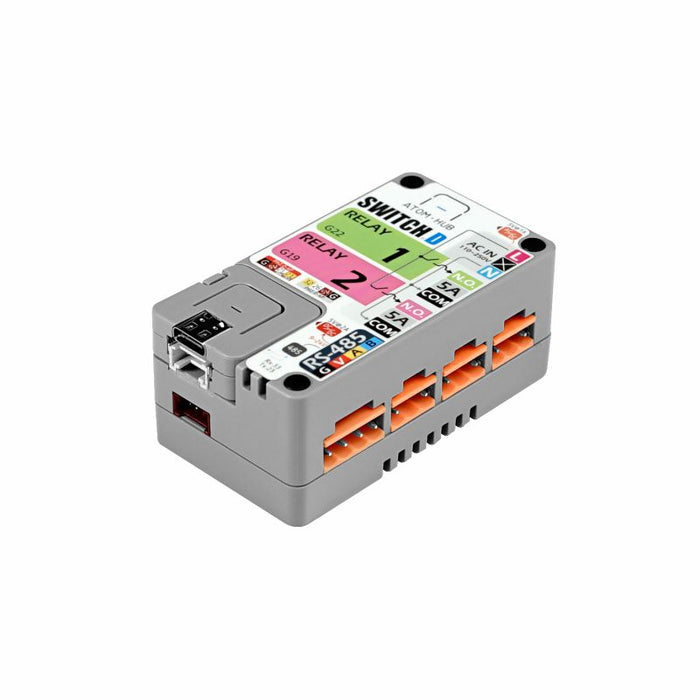 ATOM HUB SwitchD 2-Relay Kit - m5stack-store