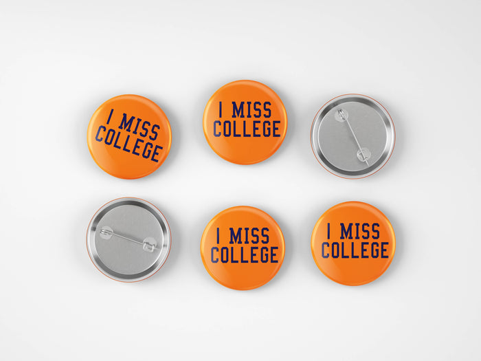 Auburn I Miss College Button