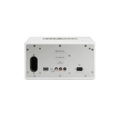 Audio Pro C5 MKII W Compact Wireless Multiroom Speaker White White
