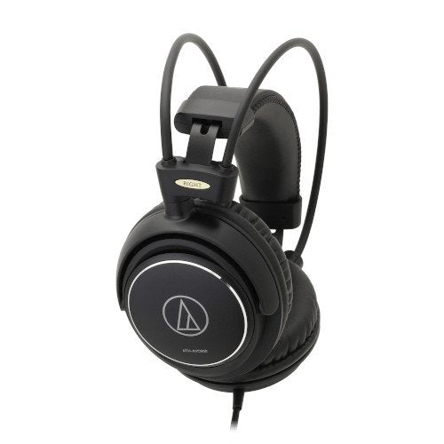 Audio Technica ATHAVC500 Dynamic Headphones Black