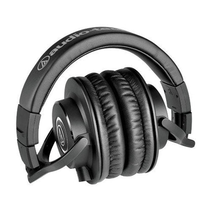 Audio Technica ATHM40x Professional Wired Studio Monitor Headphones Black