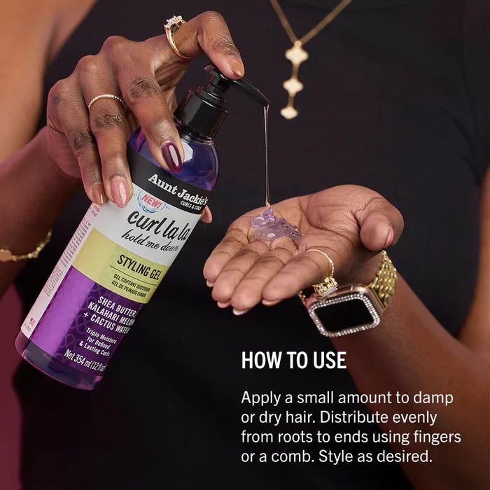 Aunt Jackie's Curl La La Hold Me Down Styling Gel 354ml