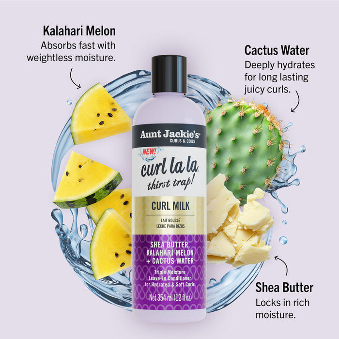 Aunt Jackie's Curl La La Thirst Trap Curl Milk 354ml