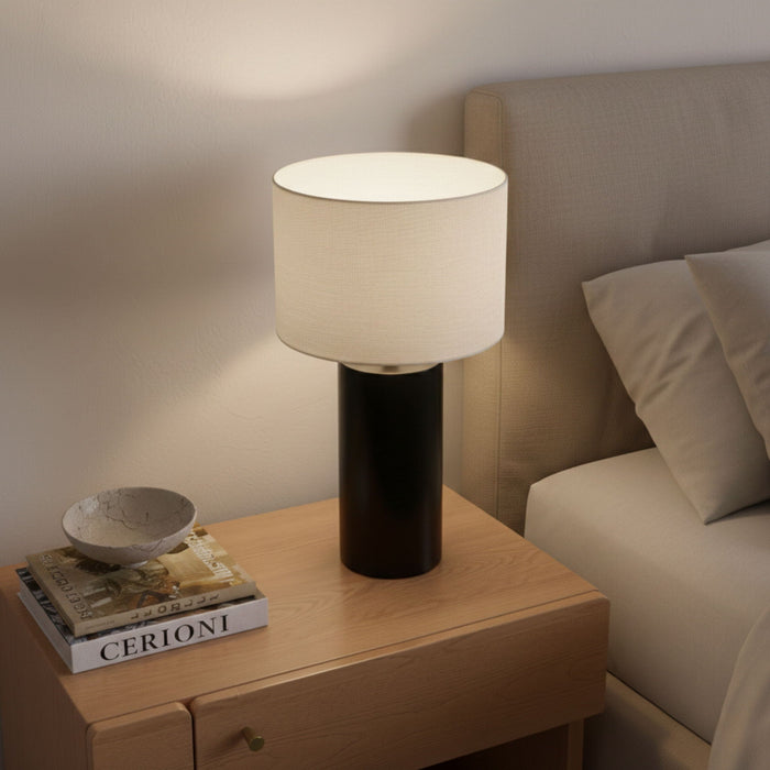 Aura Table Lamp Black / White [Online Only]
