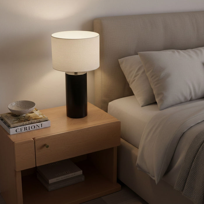 Aura Table Lamp Black / White [Online Only]