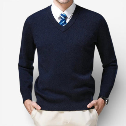 Aurelius casual knit pullover - AntoniosClothing - Fuchsia