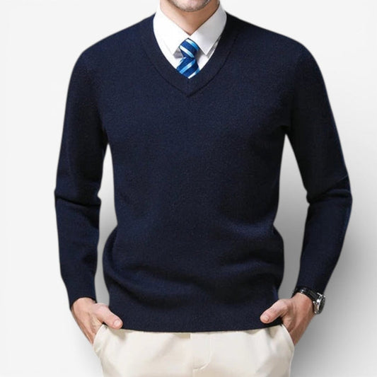 Aurelius casual knit pullover - AntoniosClothing - Fuchsia