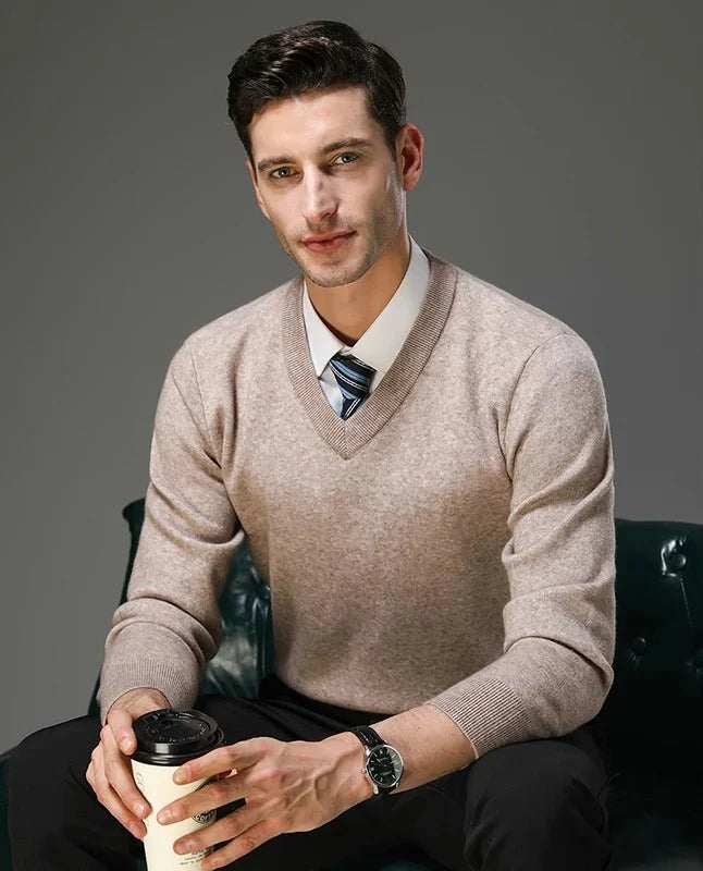 Aurelius casual knit pullover - AntoniosClothing - Fuchsia