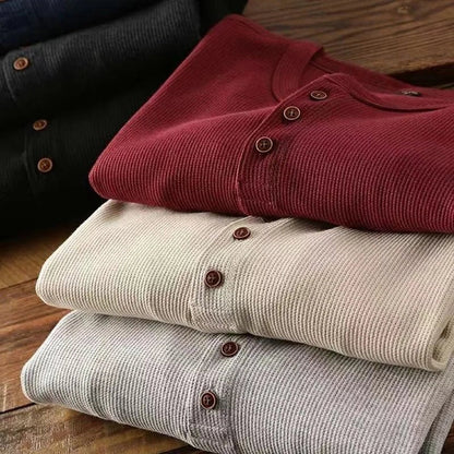 Aurelius cotton smart-casual shirt - AntoniosClothing - Khaki