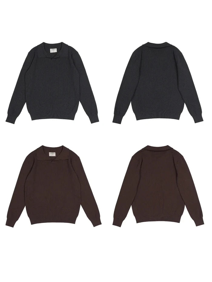 Aurelius italian style pullover - AntoniosClothing - Brown