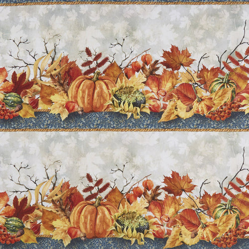 AUTUMN FRIENDS 2OAF2 BORDER STRIPE