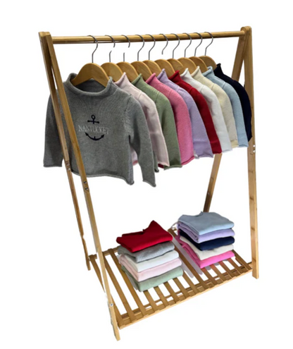 Baby Jersey Roll Neck Sweaters