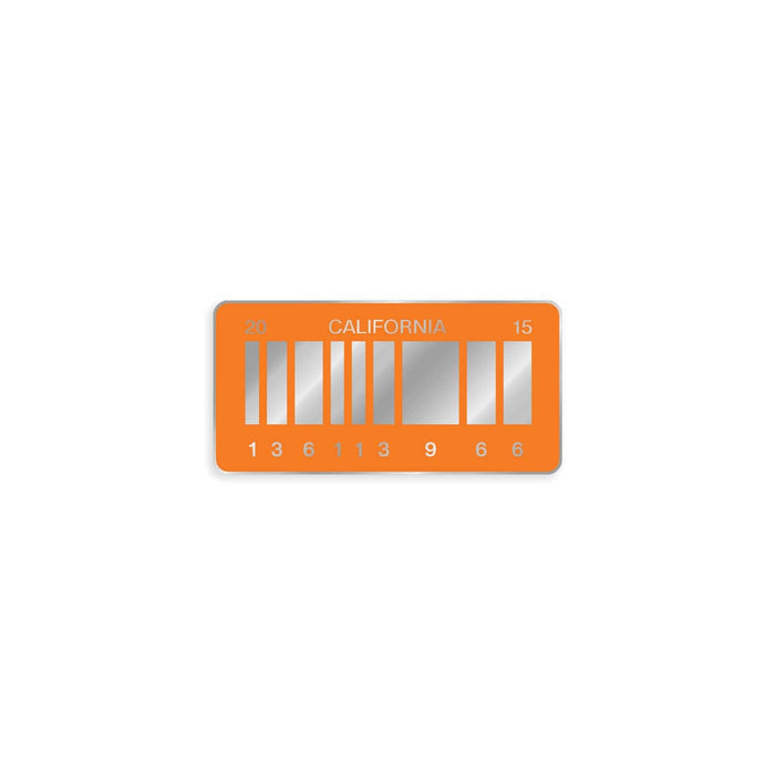 Back to the Future – 2015 License Plate Enamel Pin