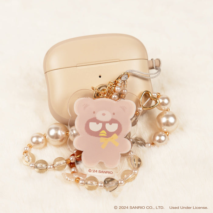 Badtz-maru Latte Bear Beaded Charm Mobile Phone Wrist Strap Accessory Hamee.com - Hamee US
