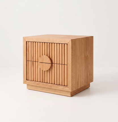 Balmain Messmate 2 Drawer Bedside Table