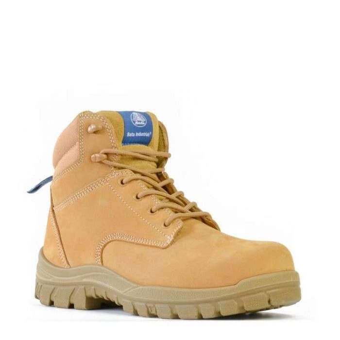 Bata Titan Ankle Safety Boot-Lace Up Brown US6