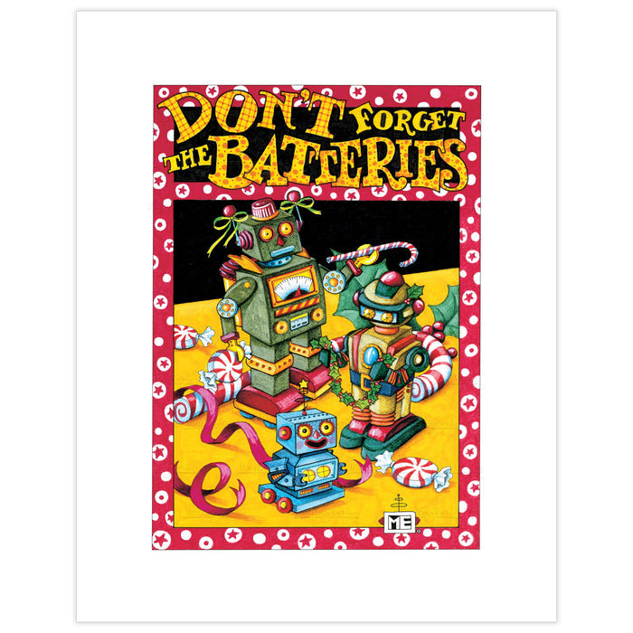Batteries Fine Art Print