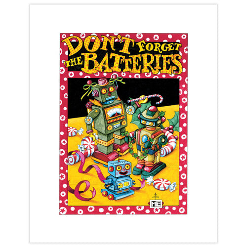 Batteries Fine Art Print