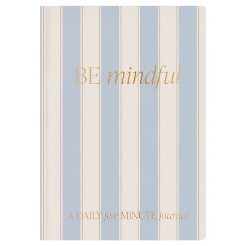Be Mindful Striped Journal [Online Only]