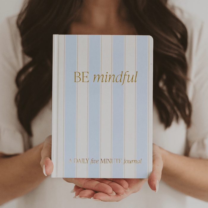 Be Mindful Striped Journal [Online Only]