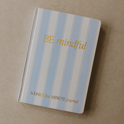 Be Mindful Striped Journal [Online Only]