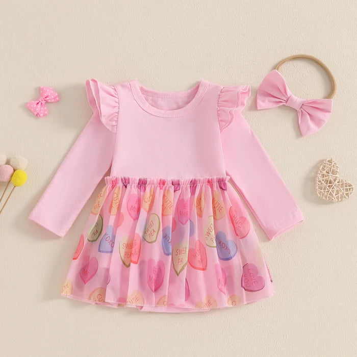 BE MINE Chiffon Dress
