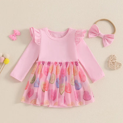 BE MINE Chiffon Dress