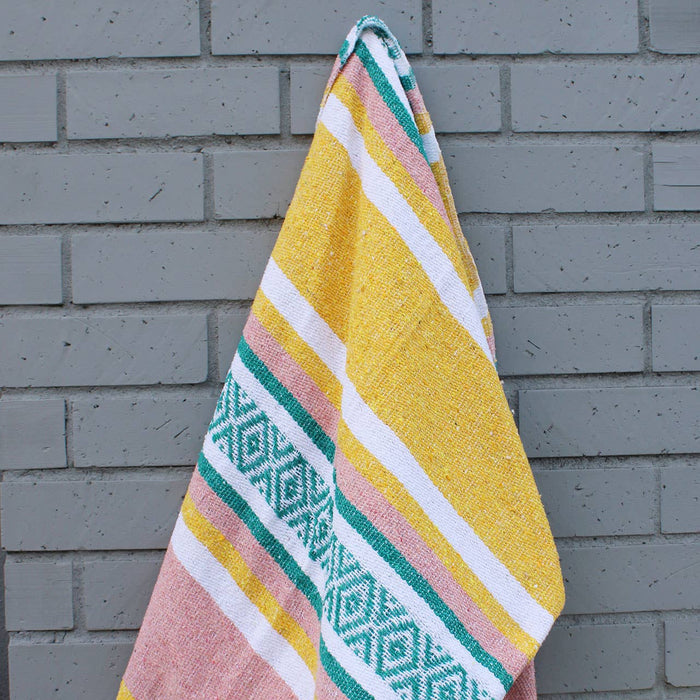 Beach Throw Grn/Yell