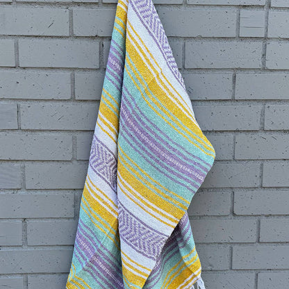 Beach Throw Pur/Yell