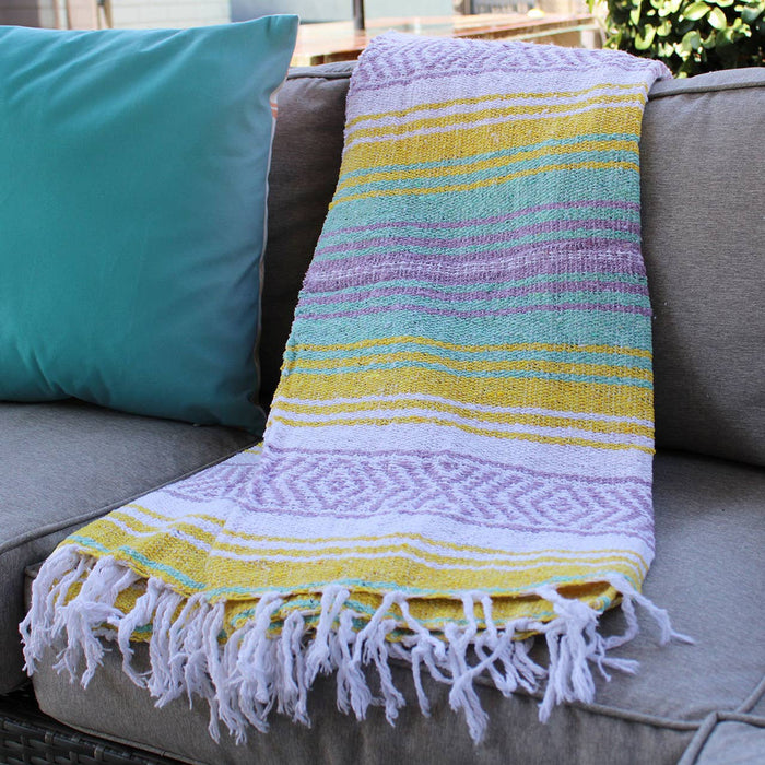 Beach Throw Pur/Yell