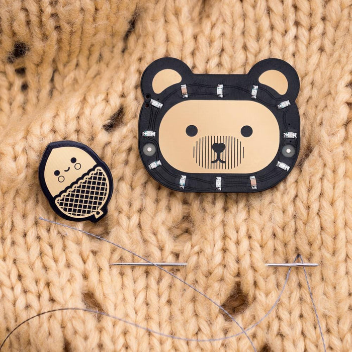 Bearables Bear Kit [Discontinued] by Pimoroni - The Pi Hut
