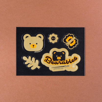 Bearables Bear LED Badge [Discontinued] by Pimoroni - The Pi Hut