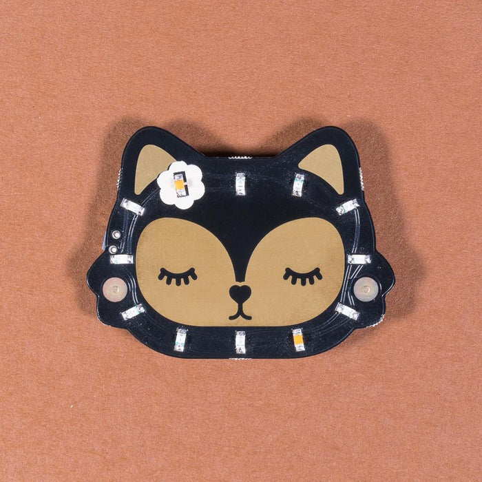Bearables Fox LED Badge by Pimoroni - The Pi Hut