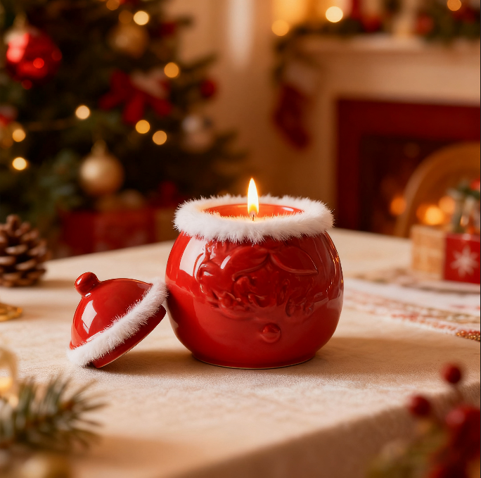 Bearded Santa Claus Jar Resin Mold