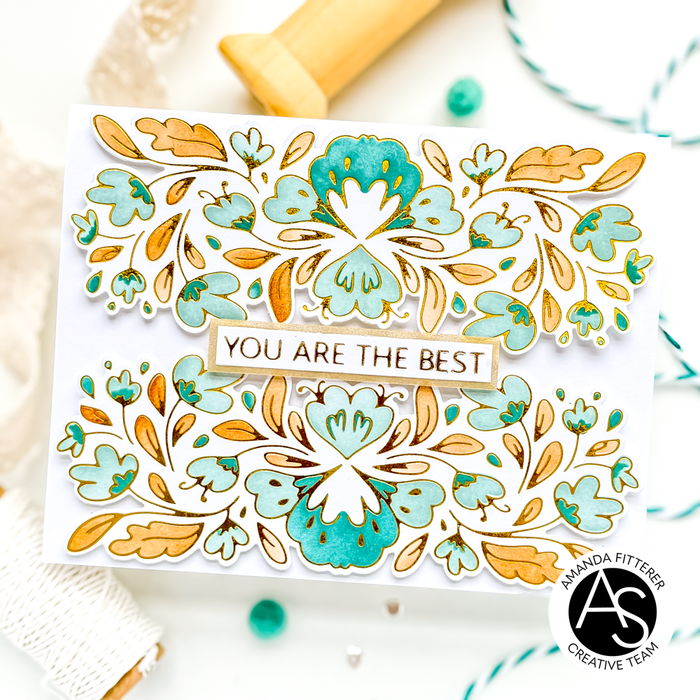 Beautiful Day Hot Foil Plate