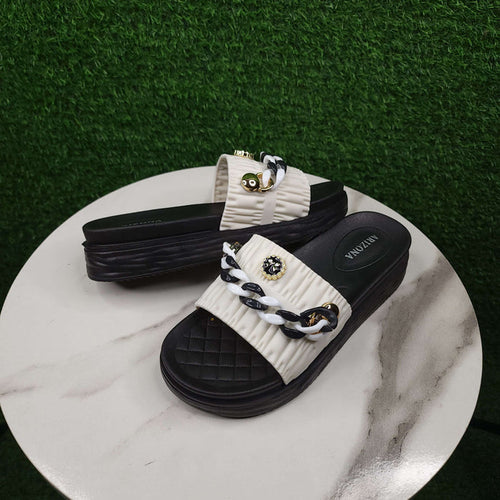 SJ-314 beige - Maha fashions -  Women Footwear