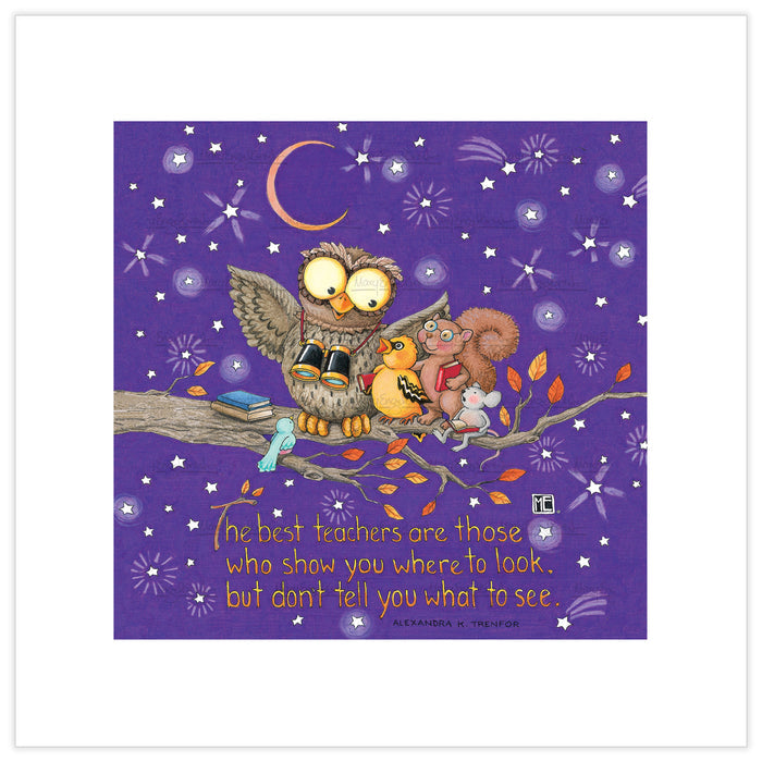 Best Teachers Fine Art Print