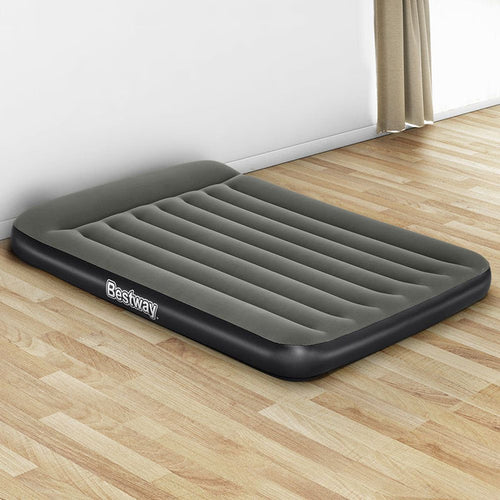 Bestway Air Mattress Double Inflatable Bed 30cm Airbed Grey -Home Living Store - -