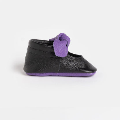 Bewitching Knotted Bow Baby Shoe Knotted Bow Mocc Soft Sole