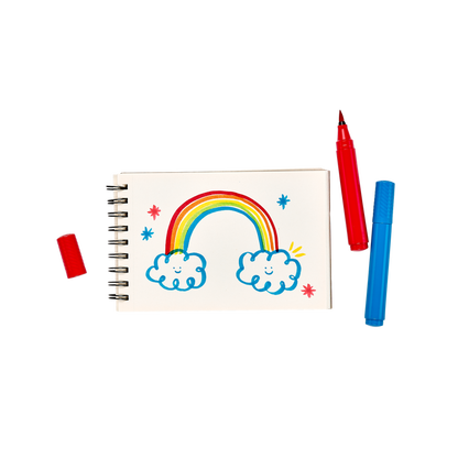 Big Bright Brush Markers - Easy Grip - Set of 10
