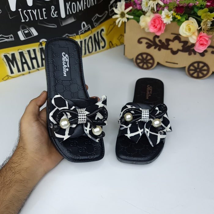 Black Bow Sides - Maha fashions -