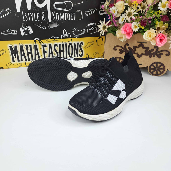 Black Casua Shoes - Maha fashions -