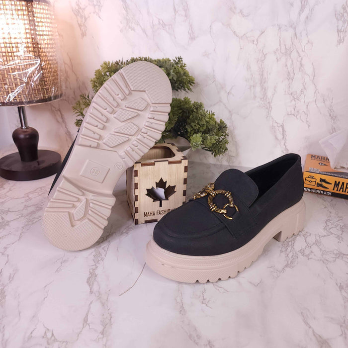 Black Casual Platform Shoes - Maha fashions -  Women Clothing
