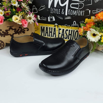 Black Casual Shoes - Maha fashions -