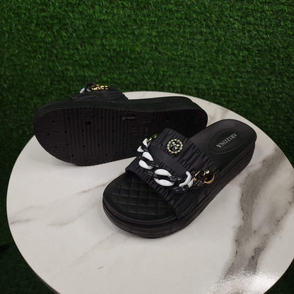 SJ-314 black - Maha fashions -  Women Footwear
